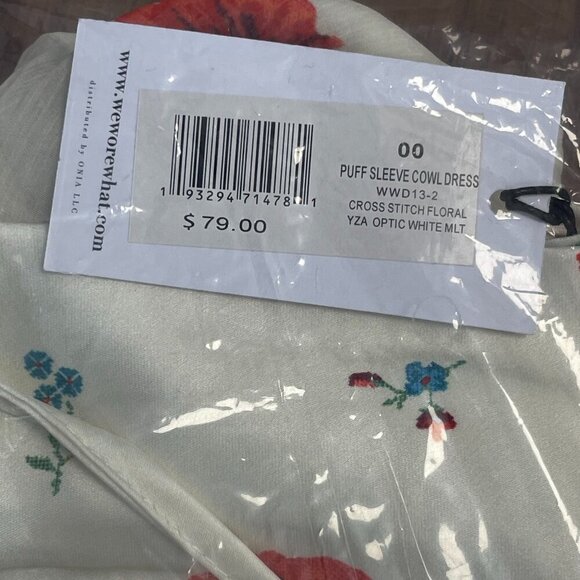 WeWoreWhat Floral Mini Dress - Size 00 - NWT - Picture 3 of 4